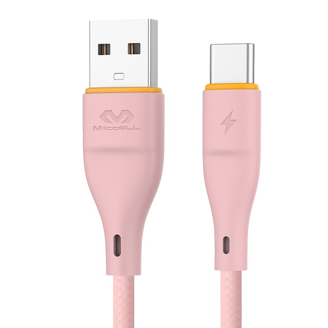 Miccell VQ-D06 USB - USB Type-С розовый