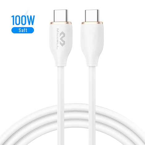 Miccell VQ-D09 USB Type-C to USB Type-C,100W, 5А, 1,5 метра