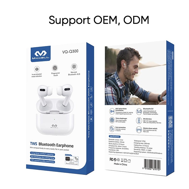 Беспроводные наушники VQ-Q300 для iPhone