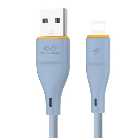 Miccell VQ-D06 USB-Lightning синий